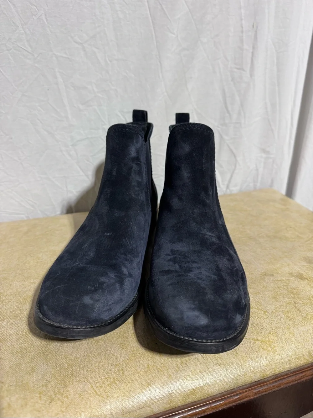 Paul Green blue suede ankle boot Mens Size 7